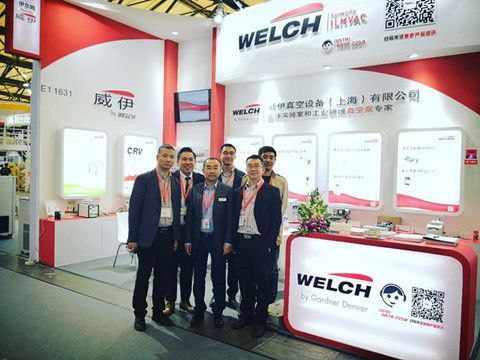 展會回顧丨WELCH威伊實驗室旋片泵-“泵向更好的未來”！